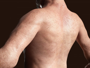 Realistic Man Base Mesh rigged and ready with facial Low-poly free 3D Model