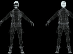 Realistic Secret Agent Man Ready unreal Blender Low-poly 3D Модель
