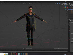 Realistic Secret Agent Man Ready unreal Blender Low-poly 3D Модель