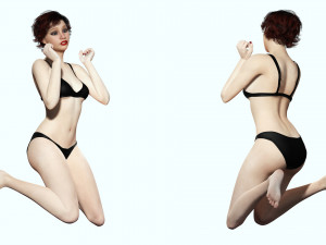 Police Girl 3D 모델