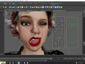 Police Girl 3D 모델