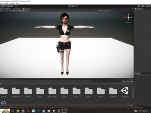 Police Girl 3D 모델