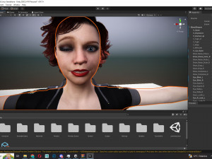 Police Girl 3D 모델