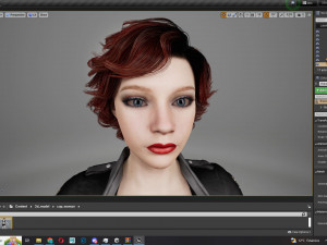 Police Girl 3D 모델
