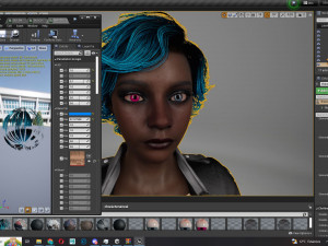 Police Girl 3D 모델