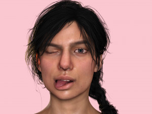 Realistic Arab Woman 4K High detail 3D 모델