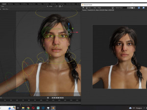 Realistic Arab Woman 4K High detail 3D 모델