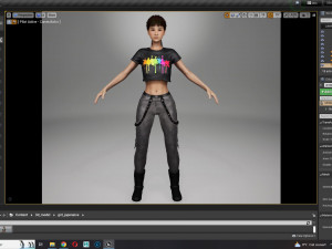 Woman Hight Quality Real time Modelo 3D