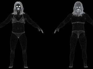 Muscular Women Full Rigged 3D मॉडल