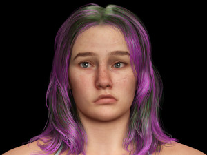 Muscular Women Full Rigged 3D मॉडल
