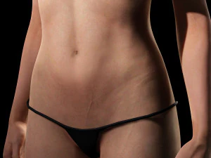 Pixie Casual Girl - Model with Full Rig 3D Model