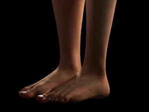 Pixie Casual Girl - Model with Full Rig 3D Model