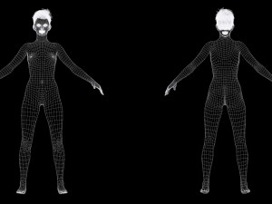 Pixie Casual Girl - Model with Full Rig 3D 模型