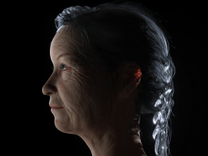 Evelyn - Realistic Old Woman 3D Model