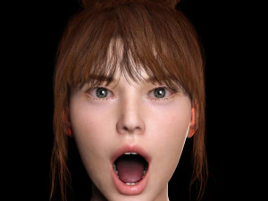 Mei Ling Realistic Asian Woman with Two Outfits 3D Model