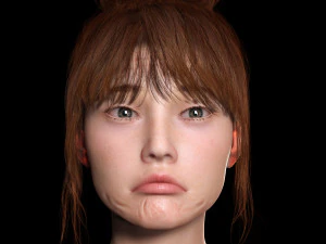 Mei Ling Realistic Asian Woman with Two Outfits 3D Model