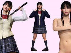 Sakura Kurohana Deadly Blossom 3D Model