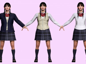Sakura Kurohana Deadly Blossom 3D-Modell