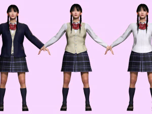 Sakura Kurohana Deadly Blossom 3D Model
