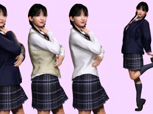 Sakura Kurohana Deadly Blossom 3D Model
