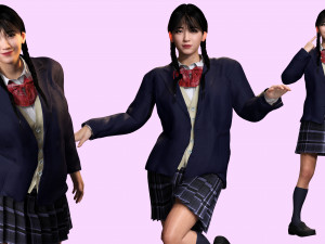 Sakura Kurohana Deadly Blossom 3D-Modell