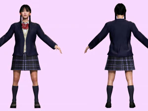 Sakura Kurohana Deadly Blossom 3D Model