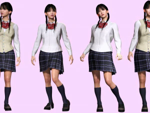 Sakura Kurohana Deadly Blossom 3D Model