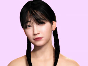 Sakura Kurohana Deadly Blossom 3D Model
