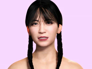 Sakura Kurohana Deadly Blossom 3D Model