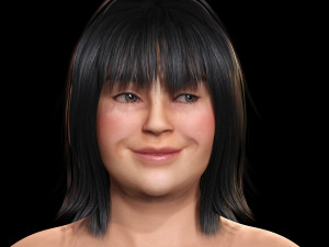 Rosie - The Curvy Beauty model 3D Model