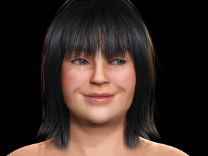 Rosie - The Curvy Beauty model 3D Model