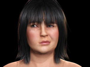 Rosie - The Curvy Beauty model 3D Model