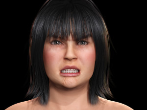 Rosie - The Curvy Beauty model 3D Model