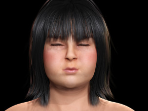 Rosie - The Curvy Beauty model 3D Model