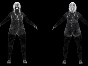 Rosie - The Curvy Beauty model 3D Model