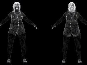 Rosie - The Curvy Beauty model 3D Model