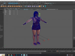 Rosie - The Curvy Beauty model 3D Model