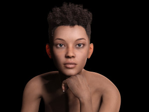 Raven Steele -Warrior Queen of the Frontlin 3D Model