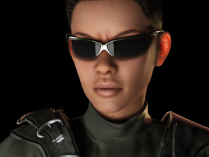 Raven Steele -Warrior Queen of the Frontlin 3D Model