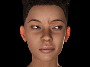 Raven Steele -Warrior Queen of the Frontlin 3D Model