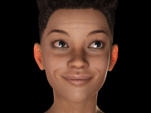 Raven Steele -Warrior Queen of the Frontlin 3D Model