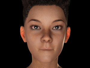 Raven Steele -Warrior Queen of the Frontlin 3D Model