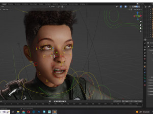 Raven Steele -Warrior Queen of the Frontlin 3D Model