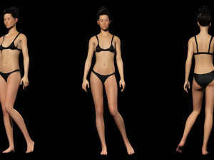 Ayame - The Unyielding Samurai 3D Model