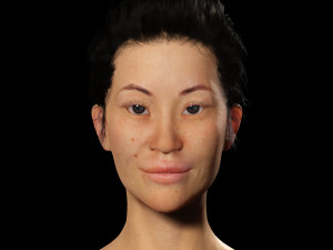 Ayame - The Unyielding Samurai 3D Model