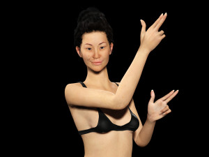 Ayame - The Unyielding Samurai 3D Model