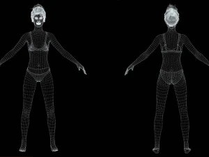 Ayame - The Unyielding Samurai 3D Model