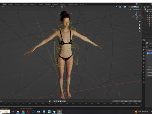 Ayame - The Unyielding Samurai 3D Model