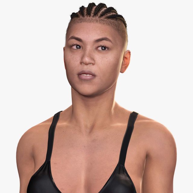Zara - The Silent Fury Model 3D .c4d .max .obj .3ds .fbx .stl .blend 