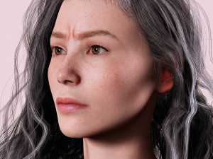 Camilia Realistic Women 3D Модель